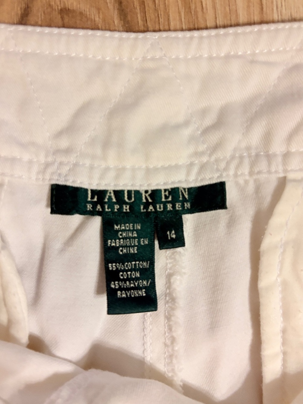 Lauren Ralph Lauren cargo capri pants. Size 14 .